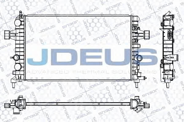 J. Deus RA0200990 Радіатор охолодження двигуна RA0200990: Купити в Україні - Добра ціна на EXIST.UA!