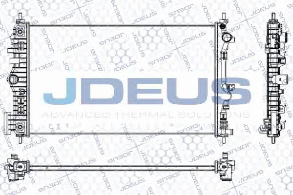 J. Deus RA0201160 Радіатор охолодження двигуна RA0201160: Приваблива ціна - Купити в Україні на EXIST.UA!