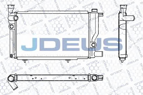 J. Deus RA0210240 Радіатор охолодження двигуна RA0210240: Купити в Україні - Добра ціна на EXIST.UA!