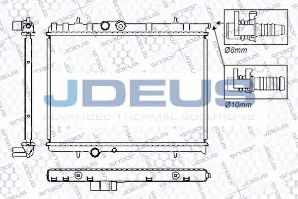 J. Deus RA0210321 Радіатор охолодження двигуна RA0210321: Купити в Україні - Добра ціна на EXIST.UA!