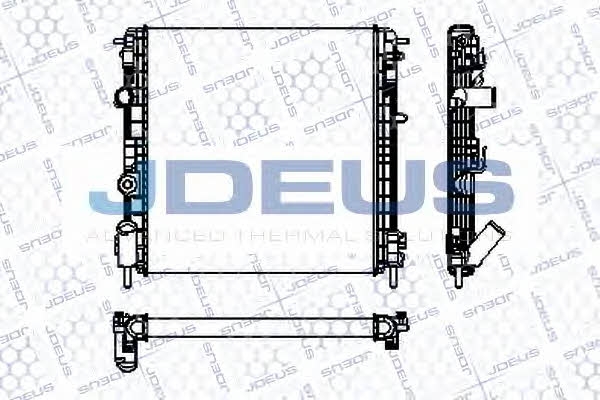 J. Deus RA0230650 Радіатор охолодження двигуна RA0230650: Купити в Україні - Добра ціна на EXIST.UA!