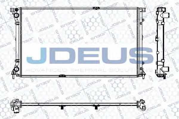 J. Deus RA0230790 Радіатор охолодження двигуна RA0230790: Купити в Україні - Добра ціна на EXIST.UA!