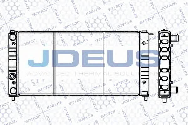 J. Deus RA0250020 Радіатор охолодження двигуна RA0250020: Купити в Україні - Добра ціна на EXIST.UA!