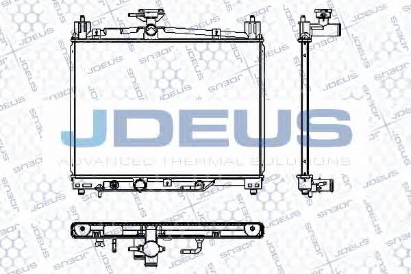 J. Deus RA0280080 Радіатор охолодження двигуна RA0280080: Купити в Україні - Добра ціна на EXIST.UA!