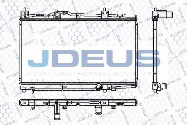 J. Deus RA0280160 Радіатор охолодження двигуна RA0280160: Купити в Україні - Добра ціна на EXIST.UA!