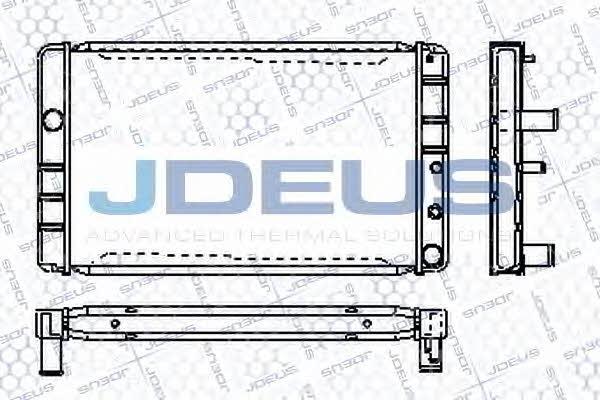 J. Deus RA0310230 Радіатор охолодження двигуна RA0310230: Купити в Україні - Добра ціна на EXIST.UA!