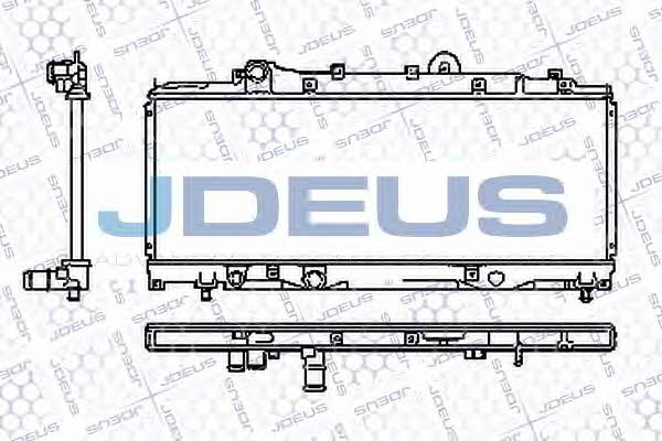 J. Deus RA0360010 Радіатор охолодження двигуна RA0360010: Купити в Україні - Добра ціна на EXIST.UA!