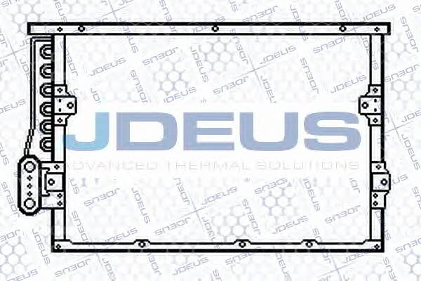 J. Deus 705M10 Радіатор кондиціонера (Конденсатор) 705M10: Купити в Україні - Добра ціна на EXIST.UA!
