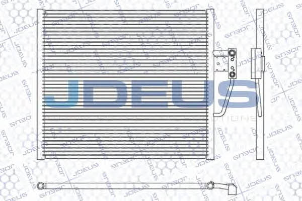J. Deus 705M17 Радіатор кондиціонера (Конденсатор) 705M17: Купити в Україні - Добра ціна на EXIST.UA!