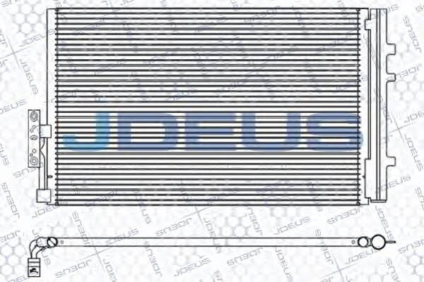 J. Deus 705M29 Радіатор кондиціонера (Конденсатор) 705M29: Приваблива ціна - Купити в Україні на EXIST.UA!