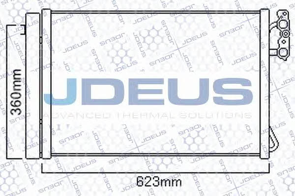 J. Deus 705M66 Радіатор кондиціонера (Конденсатор) 705M66: Купити в Україні - Добра ціна на EXIST.UA!