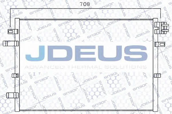 J. Deus 712M13 Радіатор кондиціонера (Конденсатор) 712M13: Купити в Україні - Добра ціна на EXIST.UA!