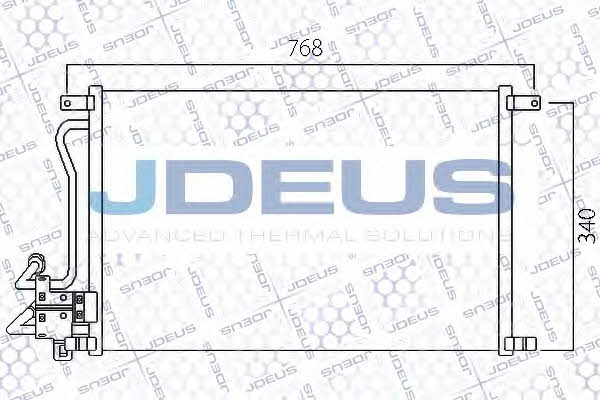 J. Deus 712M77 Радіатор кондиціонера (Конденсатор) 712M77: Купити в Україні - Добра ціна на EXIST.UA!