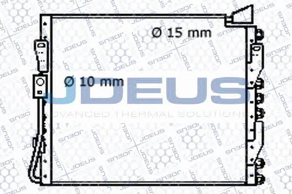 J. Deus 713N13 Радіатор кондиціонера (Конденсатор) 713N13: Купити в Україні - Добра ціна на EXIST.UA!