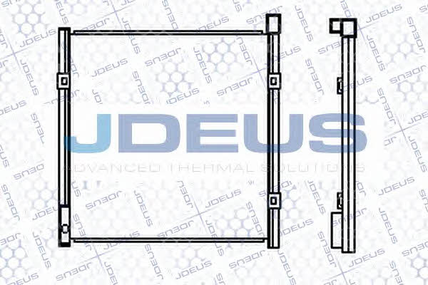 J. Deus 713N16 Радіатор кондиціонера (Конденсатор) 713N16: Купити в Україні - Добра ціна на EXIST.UA!