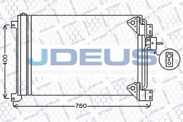 J. Deus 714M12 Радіатор кондиціонера (Конденсатор) 714M12: Купити в Україні - Добра ціна на EXIST.UA!