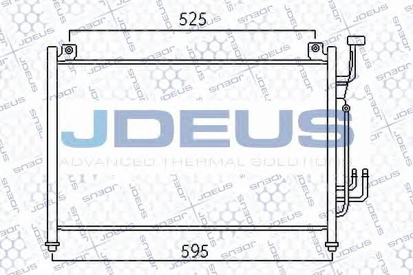 J. Deus 716M32 Радіатор кондиціонера (Конденсатор) 716M32: Купити в Україні - Добра ціна на EXIST.UA!