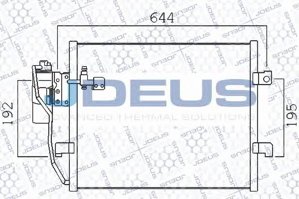 J. Deus 717M31 Радіатор кондиціонера (Конденсатор) 717M31: Купити в Україні - Добра ціна на EXIST.UA!