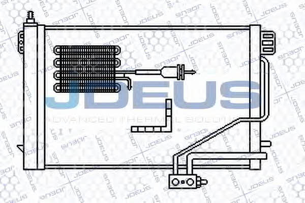 J. Deus 717M42 Радіатор кондиціонера (Конденсатор) 717M42: Купити в Україні - Добра ціна на EXIST.UA!