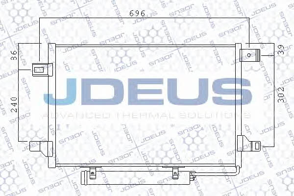 J. Deus 717M76 Радіатор кондиціонера (Конденсатор) 717M76: Купити в Україні - Добра ціна на EXIST.UA!