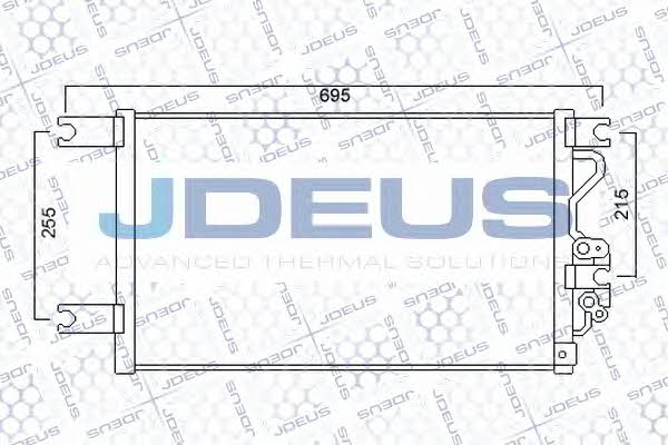 J. Deus 718M36 Радіатор кондиціонера (Конденсатор) 718M36: Купити в Україні - Добра ціна на EXIST.UA!