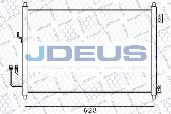 J. Deus 719M66 Радіатор кондиціонера (Конденсатор) 719M66: Купити в Україні - Добра ціна на EXIST.UA!