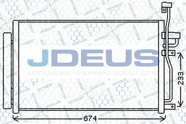J. Deus 720M69 Радіатор кондиціонера (Конденсатор) 720M69: Купити в Україні - Добра ціна на EXIST.UA!