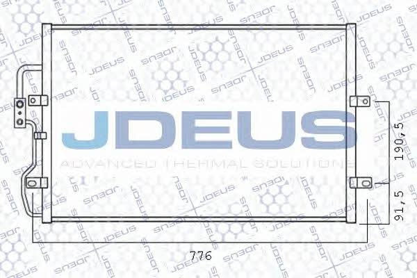 J. Deus 721M23 Радіатор кондиціонера (Конденсатор) 721M23: Купити в Україні - Добра ціна на EXIST.UA!