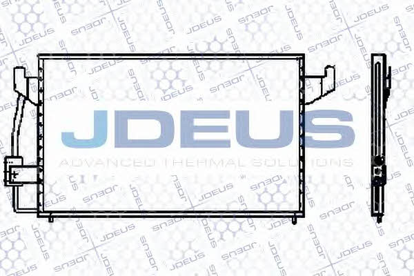 J. Deus 721M28 Радіатор кондиціонера (Конденсатор) 721M28: Купити в Україні - Добра ціна на EXIST.UA!