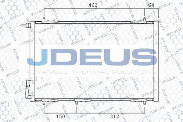 J. Deus 721M36 Радіатор кондиціонера (Конденсатор) 721M36: Купити в Україні - Добра ціна на EXIST.UA!