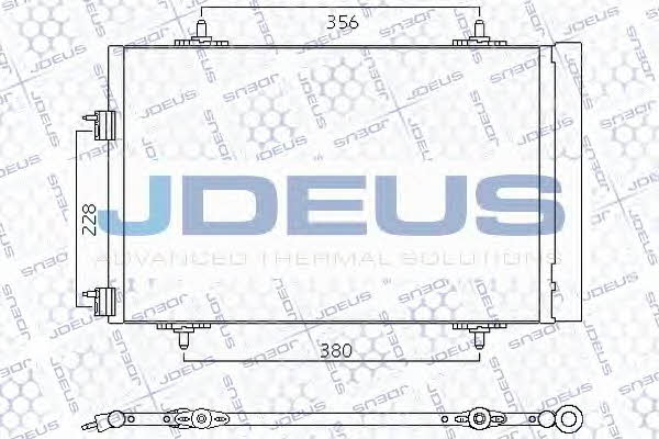 J. Deus 721M51 Радіатор кондиціонера (Конденсатор) 721M51: Купити в Україні - Добра ціна на EXIST.UA!
