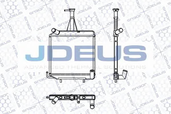 J. Deus RA0390011 Радіатор охолодження двигуна RA0390011: Приваблива ціна - Купити в Україні на EXIST.UA!