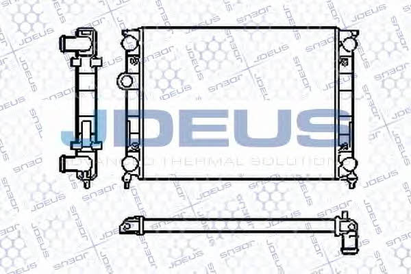 J. Deus RA0390020 Радіатор охолодження двигуна RA0390020: Купити в Україні - Добра ціна на EXIST.UA!