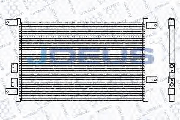 J. Deus RA7000070 Радіатор кондиціонера (Конденсатор) RA7000070: Купити в Україні - Добра ціна на EXIST.UA!