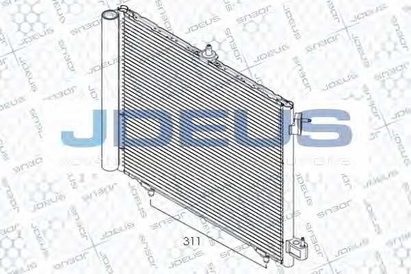 J. Deus RA7070091 Радіатор кондиціонера (Конденсатор) RA7070091: Купити в Україні - Добра ціна на EXIST.UA!