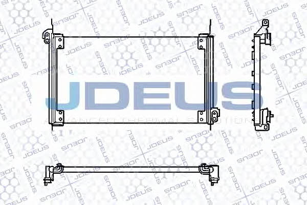 J. Deus RA7110490 Радіатор кондиціонера (Конденсатор) RA7110490: Купити в Україні - Добра ціна на EXIST.UA!
