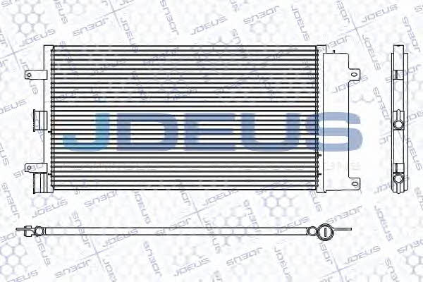J. Deus RA7111270 Радіатор кондиціонера (Конденсатор) RA7111270: Купити в Україні - Добра ціна на EXIST.UA!