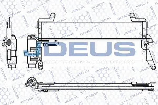 J. Deus RA7360010 Радіатор кондиціонера (Конденсатор) RA7360010: Купити в Україні - Добра ціна на EXIST.UA!