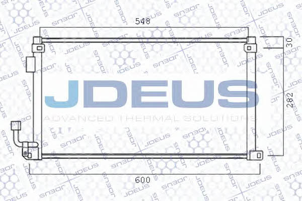 J. Deus 721V29 Радіатор кондиціонера (Конденсатор) 721V29: Купити в Україні - Добра ціна на EXIST.UA!