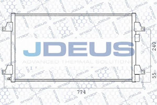 J. Deus 723M32 Радіатор кондиціонера (Конденсатор) 723M32: Купити в Україні - Добра ціна на EXIST.UA!