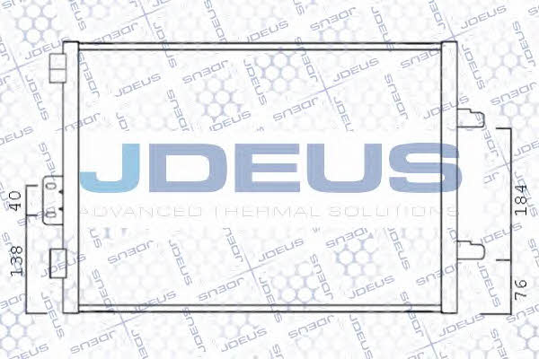J. Deus 723M41 Радіатор кондиціонера (Конденсатор) 723M41: Купити в Україні - Добра ціна на EXIST.UA!