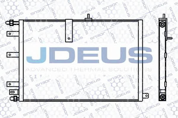 J. Deus 724M07 Радіатор кондиціонера (Конденсатор) 724M07: Купити в Україні - Добра ціна на EXIST.UA!