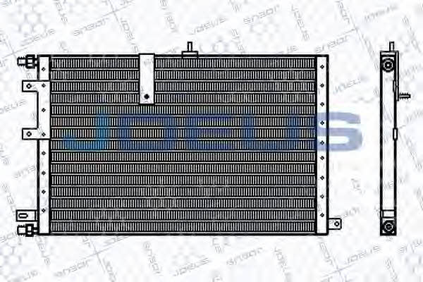J. Deus 724M08 Радіатор кондиціонера (Конденсатор) 724M08: Купити в Україні - Добра ціна на EXIST.UA!