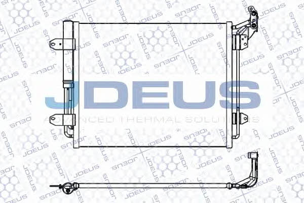 J. Deus 730M53 Радіатор кондиціонера (Конденсатор) 730M53: Купити в Україні - Добра ціна на EXIST.UA!