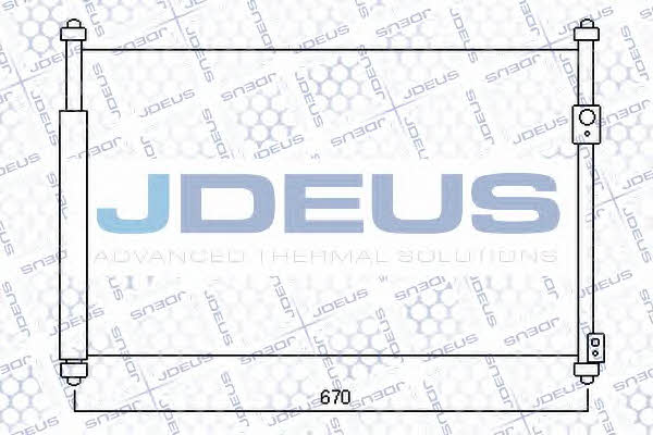 J. Deus 742M18 Радіатор кондиціонера (Конденсатор) 742M18: Купити в Україні - Добра ціна на EXIST.UA!