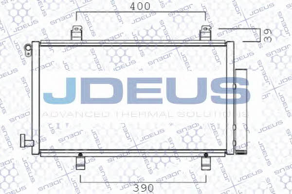 J. Deus 742M22 Радіатор кондиціонера (Конденсатор) 742M22: Купити в Україні - Добра ціна на EXIST.UA!