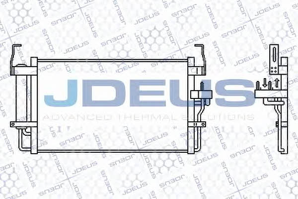 J. Deus 754M26 Радіатор кондиціонера (Конденсатор) 754M26: Купити в Україні - Добра ціна на EXIST.UA!