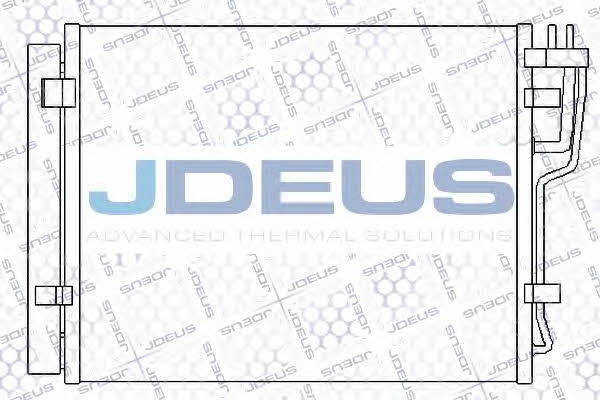 J. Deus 754M28 Радіатор кондиціонера (Конденсатор) 754M28: Купити в Україні - Добра ціна на EXIST.UA!