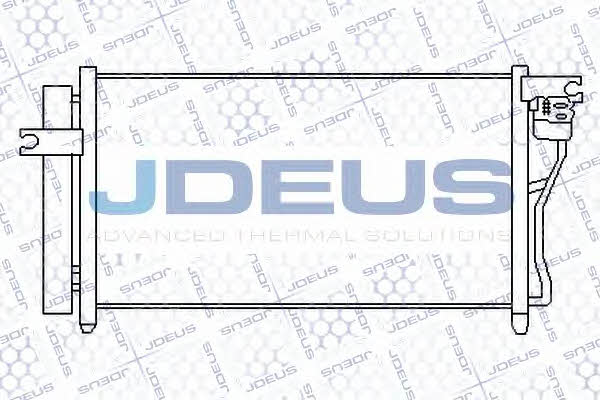 J. Deus 754M31 Радіатор кондиціонера (Конденсатор) 754M31: Купити в Україні - Добра ціна на EXIST.UA!