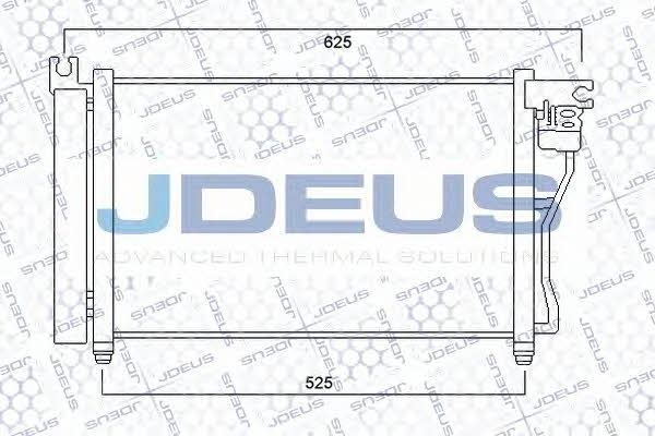 J. Deus 754M33 Радіатор кондиціонера (Конденсатор) 754M33: Купити в Україні - Добра ціна на EXIST.UA!